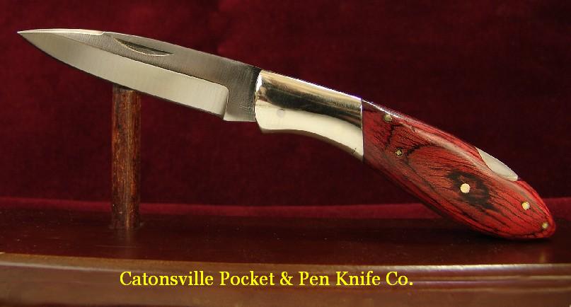 Beautiful 7" Gentlemans Spear Point Hunting Knife, New