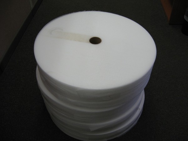 24" BUNDLE CHEAP FOAM ROLLS 4-8" WIDE x 550-2000' LONG