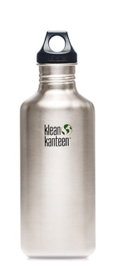 KLEAN KANTEEN 40OZ REUSEABLE WATER BOTTLE STAINLESS 4PK