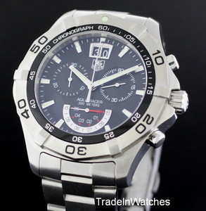 TAG Heuer Aquaracer Quartz Chronograph Watch CAF101A | eBay