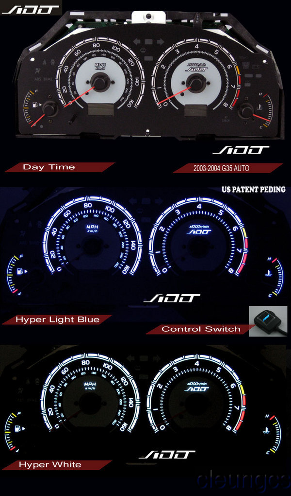 removing the gauge cluster overlay/face G35Driver Infiniti G35
