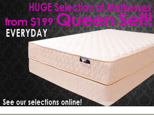 mattress banner ad
