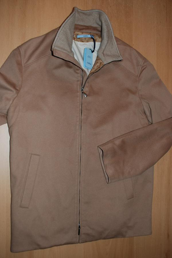 AUTHENTIC MALO $3500 OSTRICH SKIN & CASHMERE JACKET M