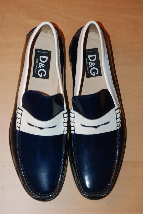 DOLCE & GABBANA D&G $575 SHOES US 11.5 UK 10.5 EU 44.5
