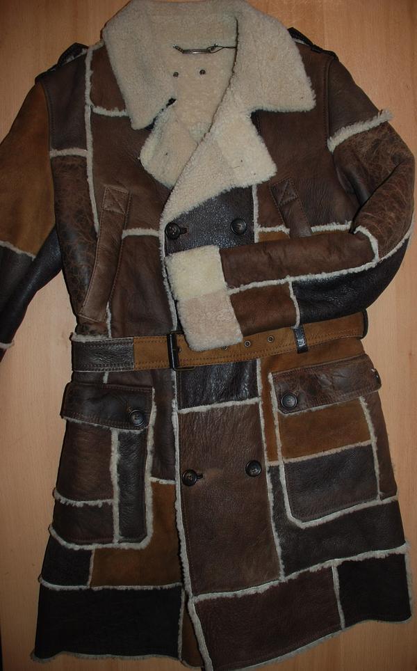 AUTHENTIC DOLCE & GABBANA D&G $4950 SHEARLING COAT  M