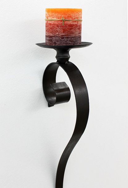 Vintage Wandkerzenhalter Metall - Teelichthalter Für Wohnzimmer Deko