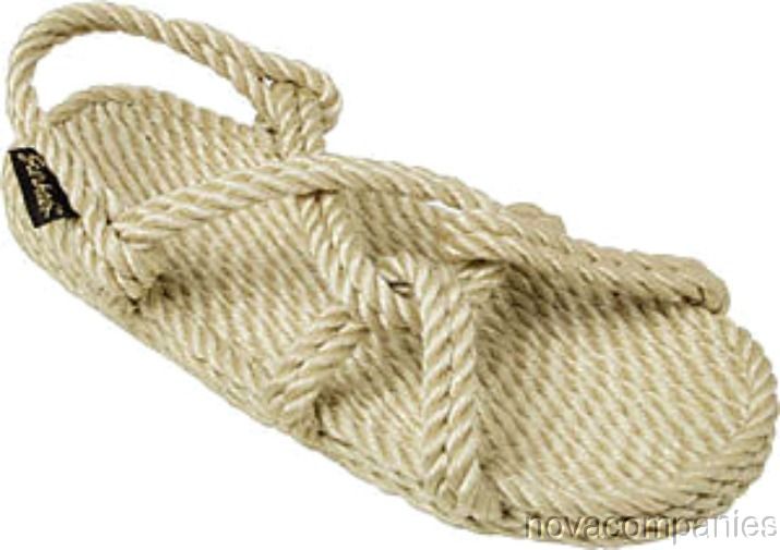 Gurkees Rope Sandals - Barbados Beige Womens 9 Gurkee, Nova Companies ...