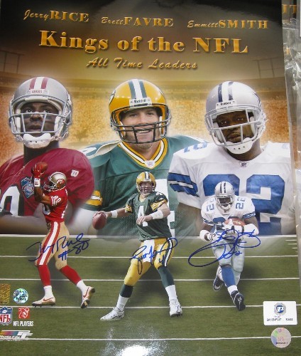 KINGS OF THE NFL 16x20 PHOTO LIMITED EDITION