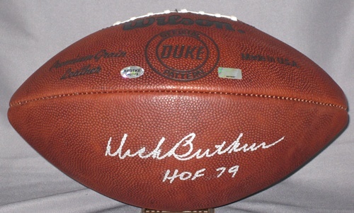 Dick Butkus Autographed NFL Duke Football Chicago Bears