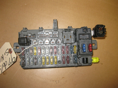 96-97 Honda Civic Del Sol OEM indash fuse box BCM chassis ... honda civic drl fuse box 