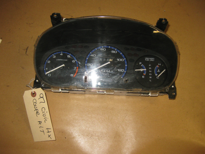 Speedometer and odometer not working 91 honda accord ex #1
