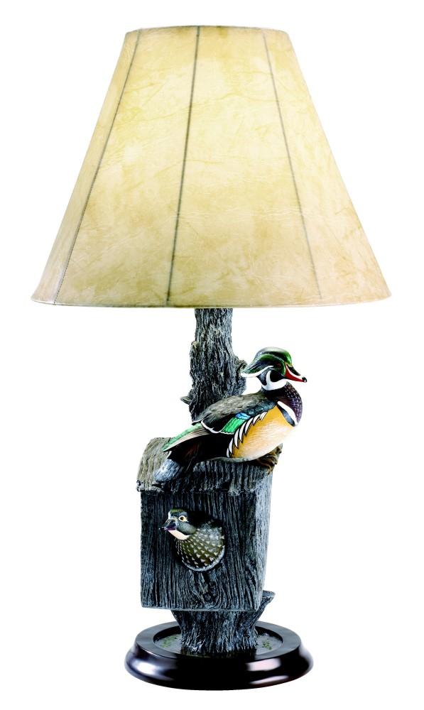 NESTING WOOD DUCKS Lamp by Loon Lake Decoy FREE SHIPP eBay