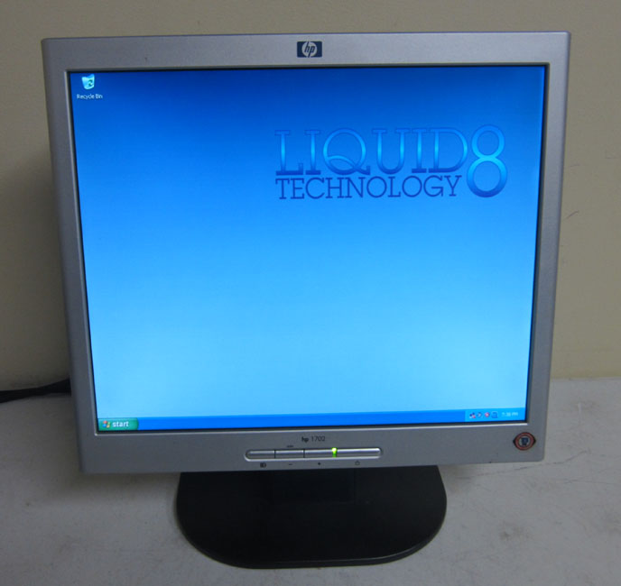 HP 1702 17" LCD Monitor (Black/Silver) | eBay