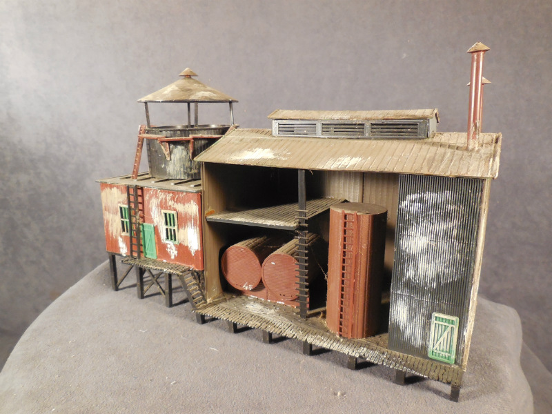 HO Scale Built Model Building IHC CHEMICAL PROCESSING PLANT Painted eBay