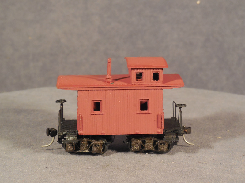 1/87 HO Scale Vintage Diecast Body 8WHEEL BOBBER CABOOSE Unlettered eBay