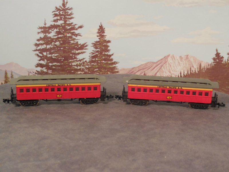 Details about N Scale ONE PAIR Old Bachmann Hong Kong CENTRAL PACIFIC 