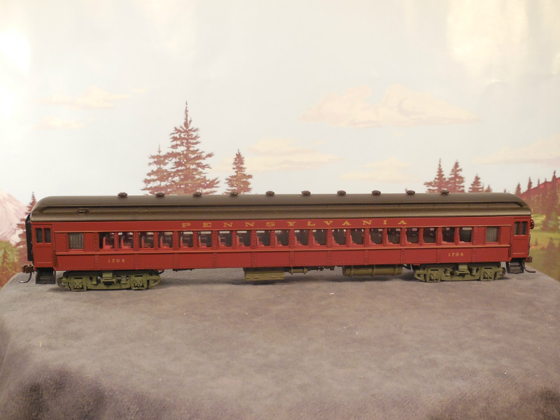 HO Bachmann Spectrum PreWar Pullman Passenger Coach PENNSYLVANIA PRR