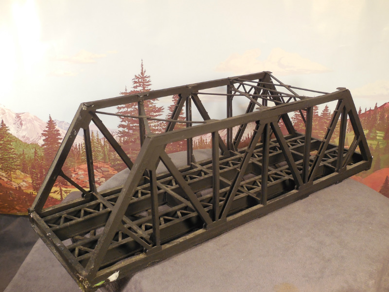 HO 187 BUILT Model DOUBLETRACK TRUSS GIRDER BRIDGE Missing Parts eBay