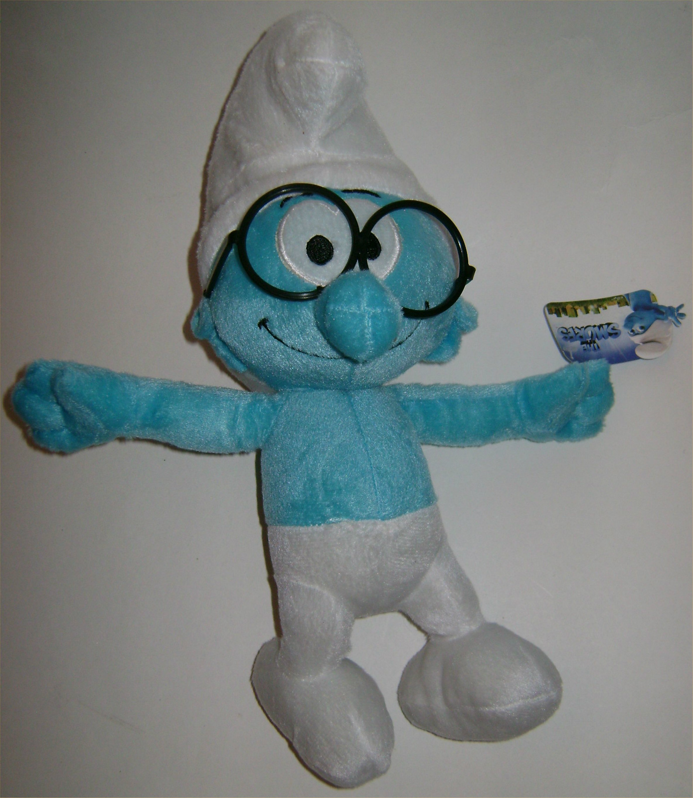 large stuffed smurf