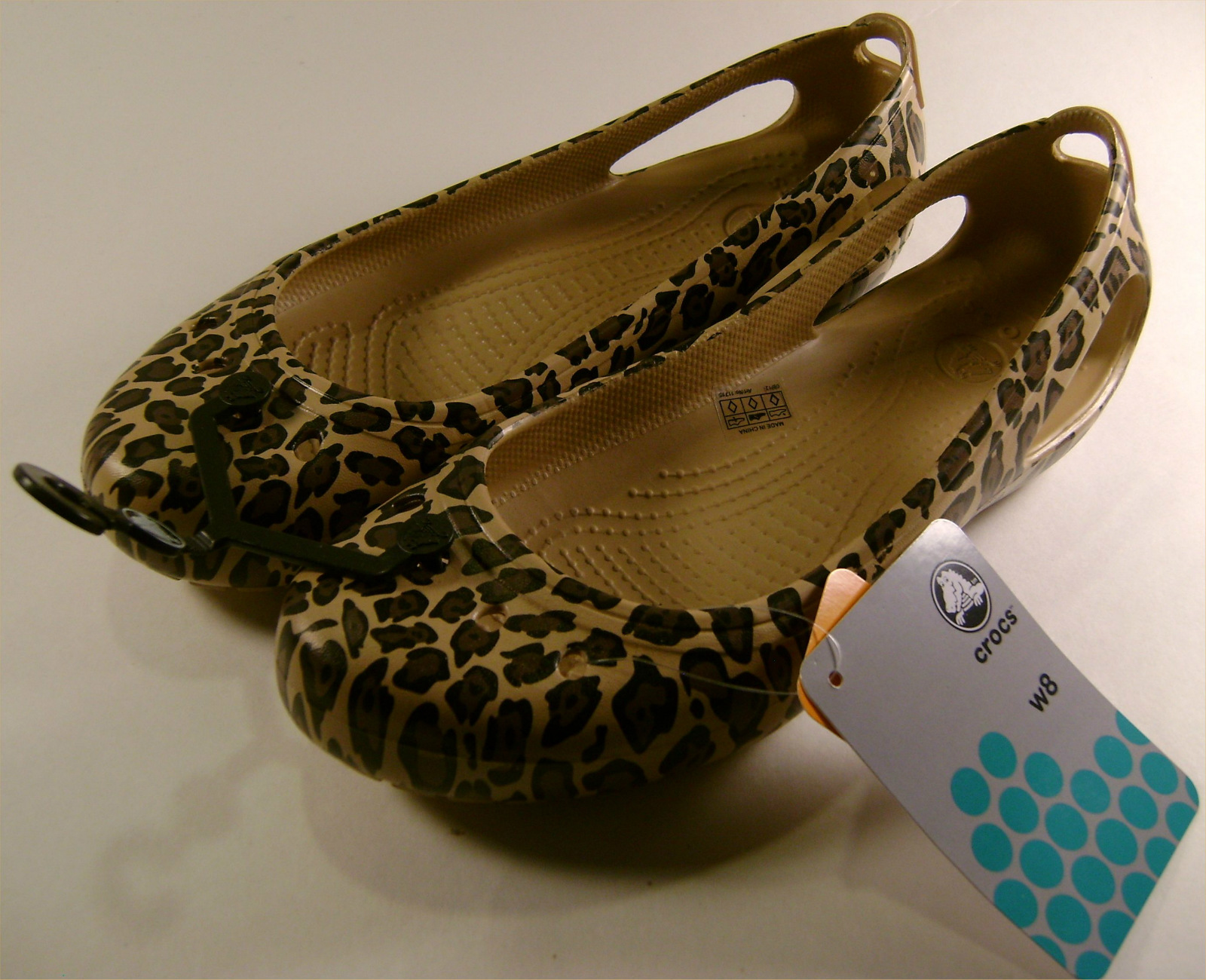 leopard croc flats