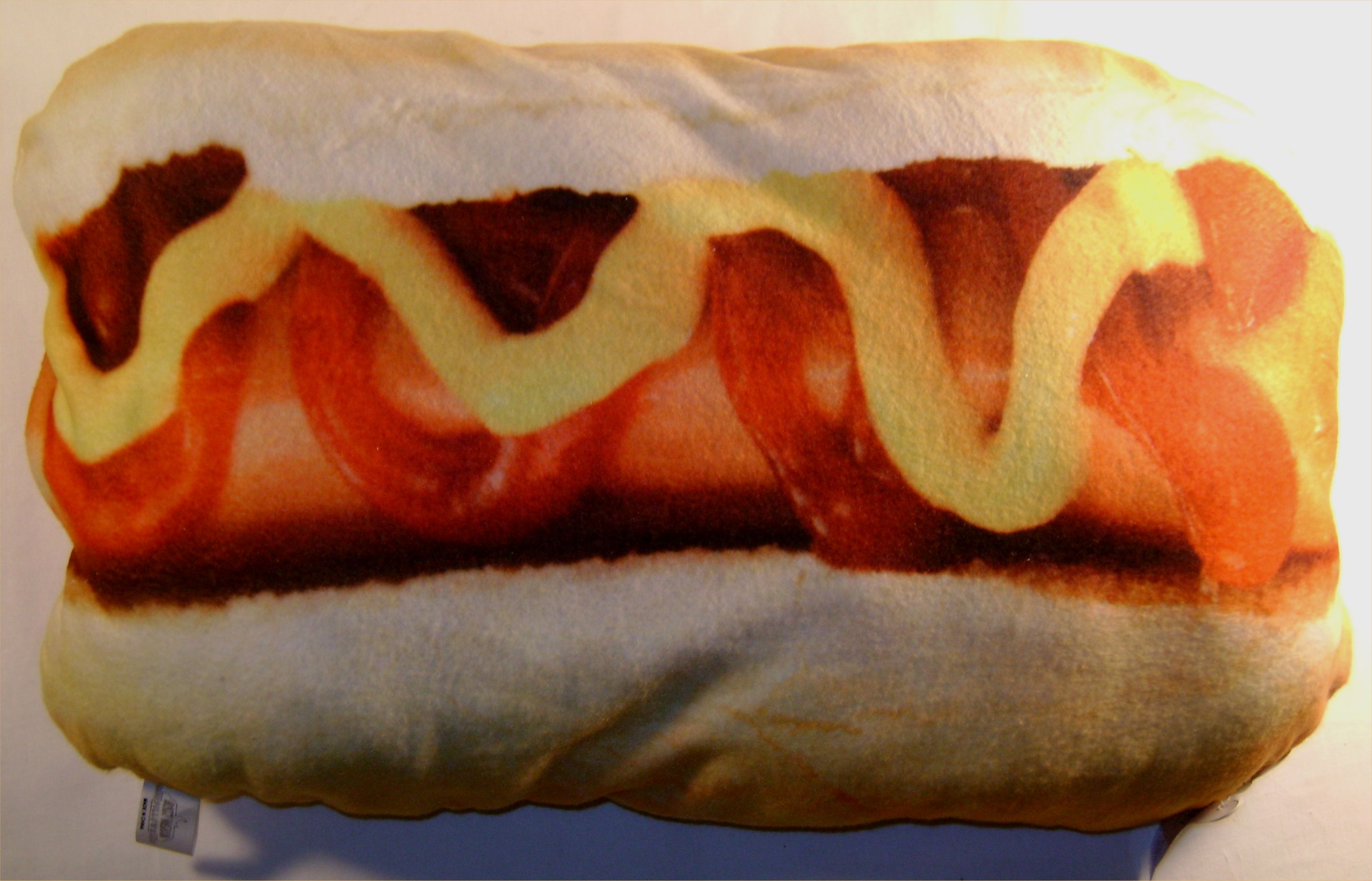 giant hotdog pillow