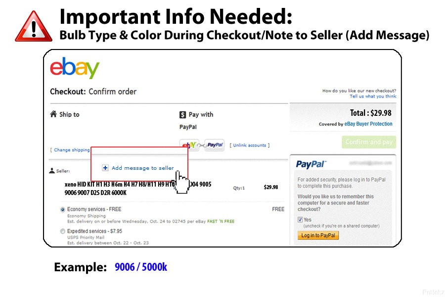 how to message a seller on ebay
