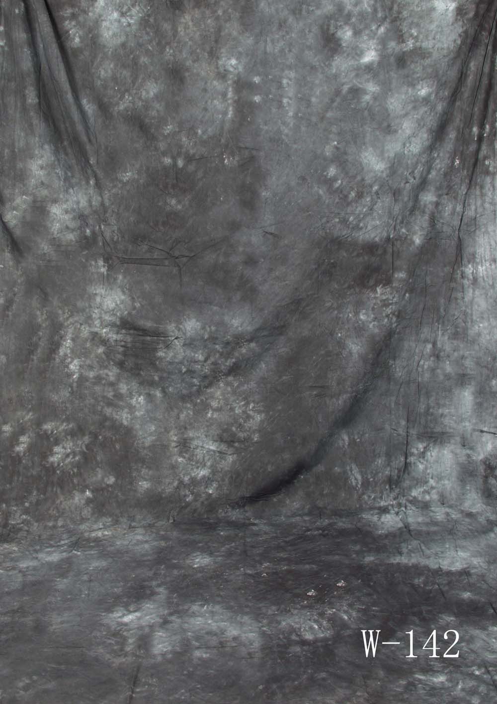Fotostudio Hintergrund  strukturiert Dunkelgrau Batik