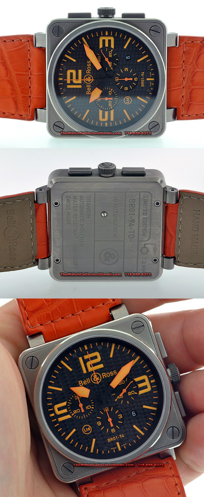 Bell and outlet ross titanium orange