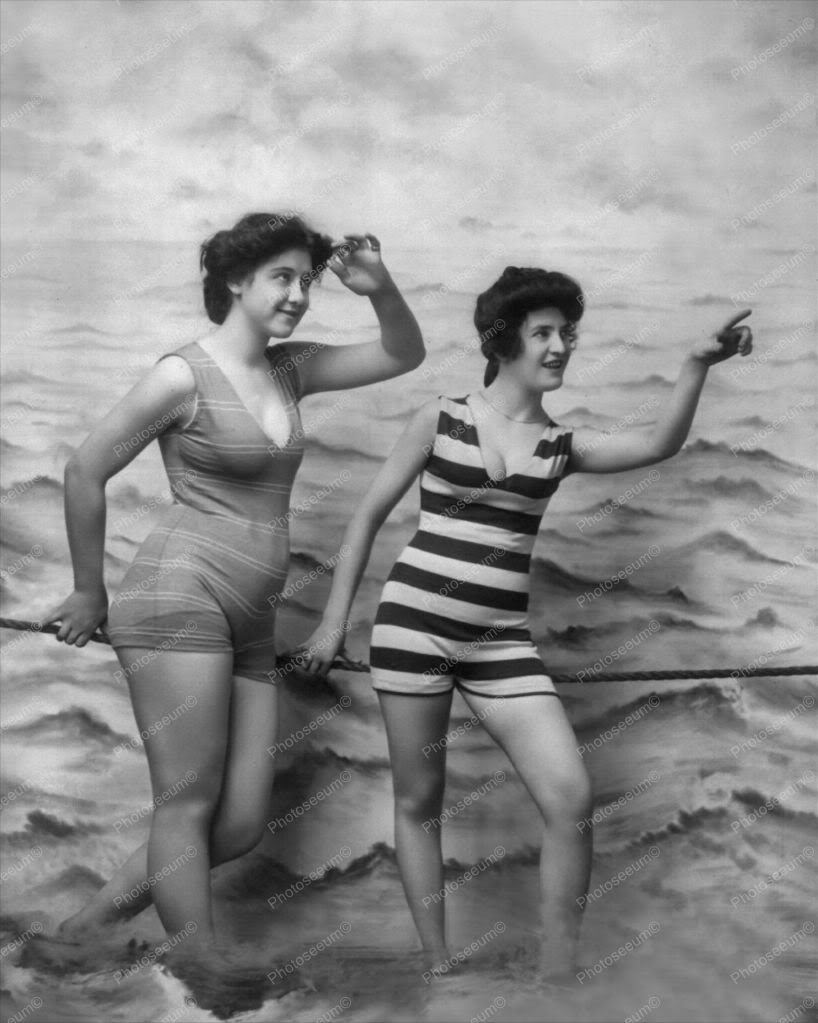 old timey bathing suit