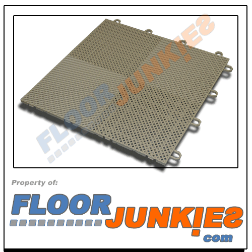Beige Perforated