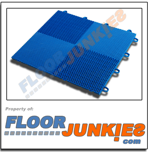 Blue Perforated