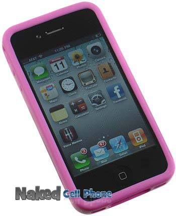 iphone 4 bumper pink. NEW PINK quot;BUMPERquot; SKIN/CASE FOR APPLE iPHONE 4. BRAND NEW IN RETAIL PACKAGE