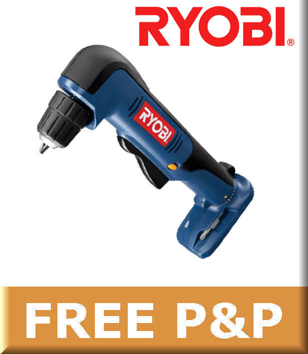 NEW Ryobi 18v ONE+ Cordless Battery Right Angle Drill BARE UNIT