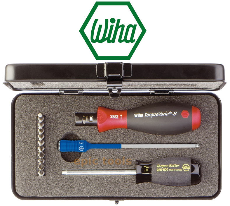 WIHA 1Nm To 5Nm Variable TorqueVarioS 1/4" Hex Drive Screwdriver Bit