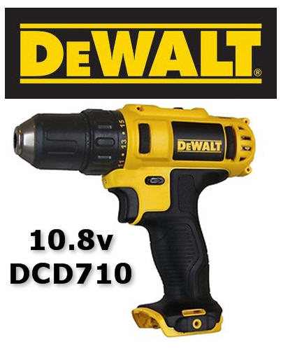 DeWalt DCD710N 10.8v XR Drill Driver Bare Unit