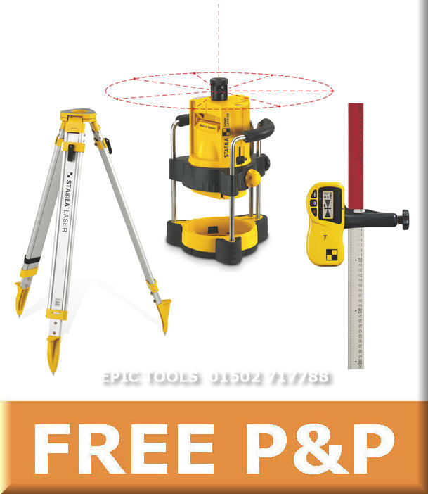 STABILA Self Levelling Rotary Laser Level Set, LAPR100 eBay