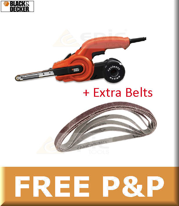 Black&Decker PowerFile Belt/File Sander+8 BELTS KA900E eBay