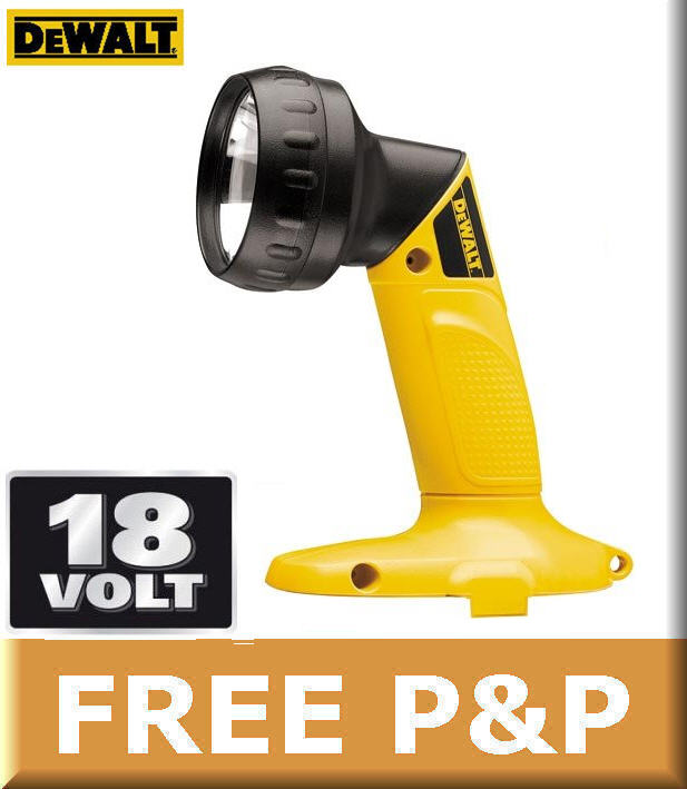 DeWalt 18v Torch/Flashlight Light/Lamp Naked DW908 eBay