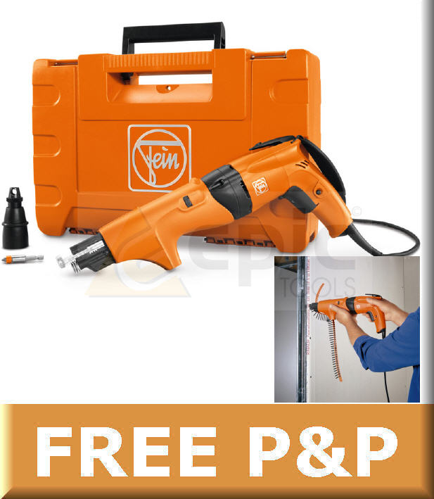 Fein 110v Collated DryWall Autofeed ScrewGun / Screw Gun Drill 2555mm