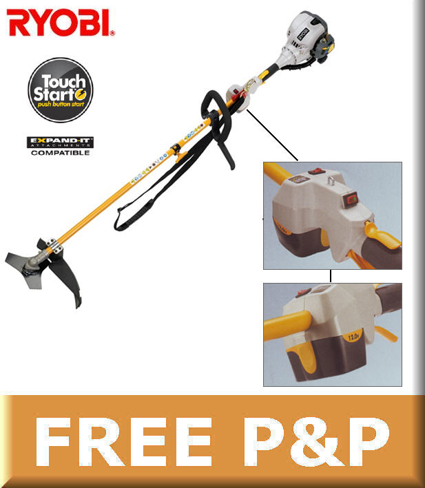 Ryobi 30cc Petrol Brushcutter/Strimmer+Battery RBC30SET | EBay