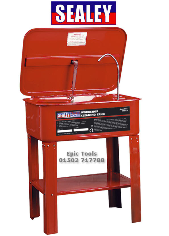 SEALEY Parts Cleaning Degreasing / Degreaser Tank SM19 eBay