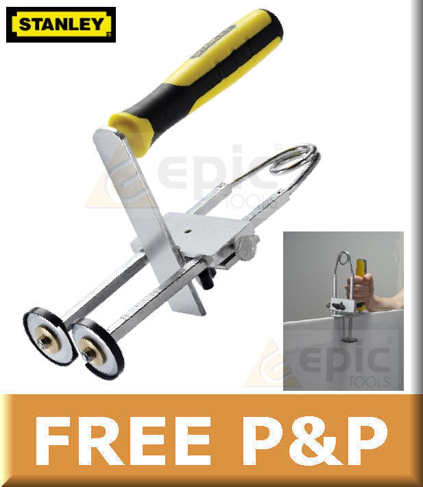 Stanley Adjustable Board/Drywall/Plasterboard Edge Trimmer/Cutter STHT1