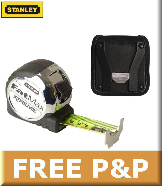 Stanley FatMax Xtreme 8m 26ft Tape Measure + Holster