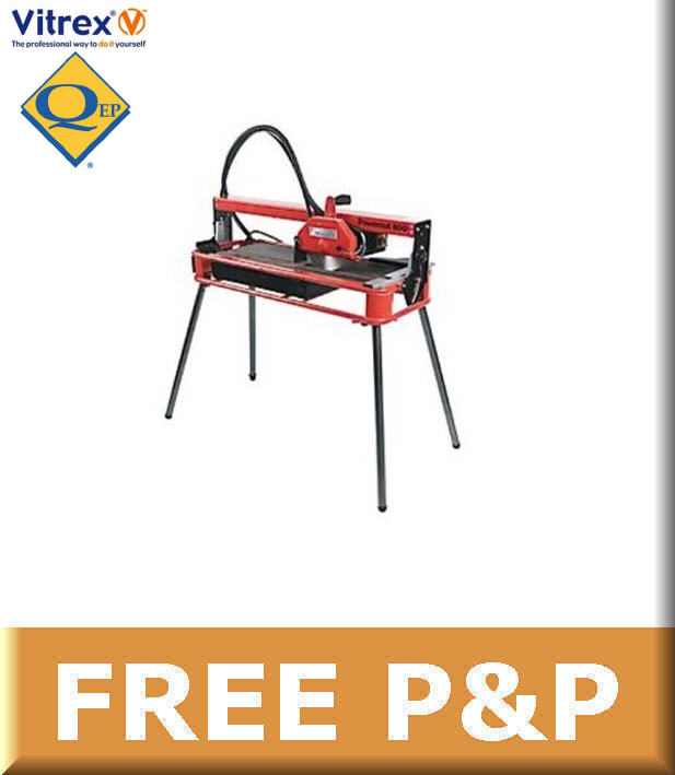 VITREX QEP 720mm Cut PowerCut 800 Bridge/Bench Diamond Wet Tile Cutter