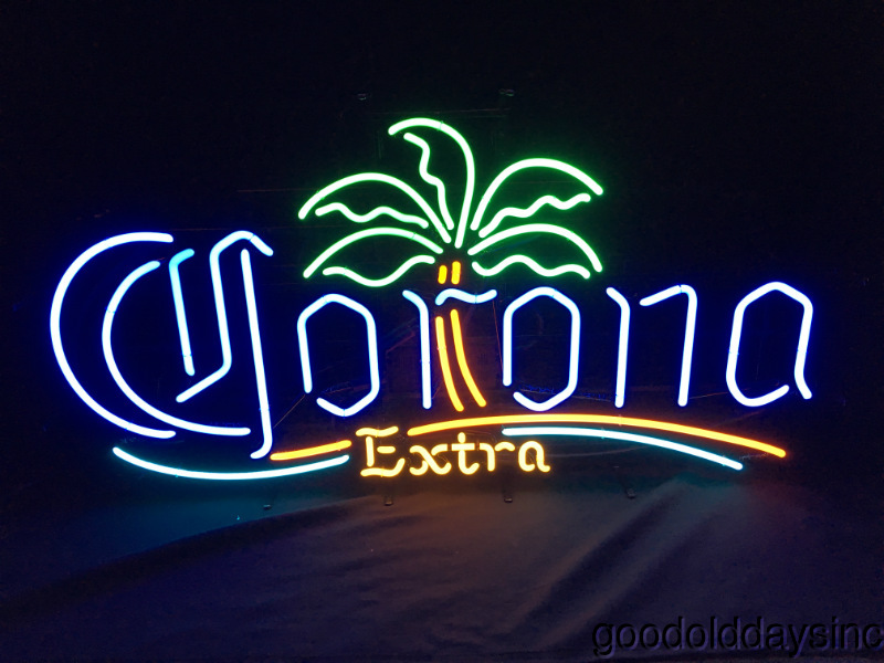 Corona Extra Wave Daminator Neon Beer Sign Bar Light eBay