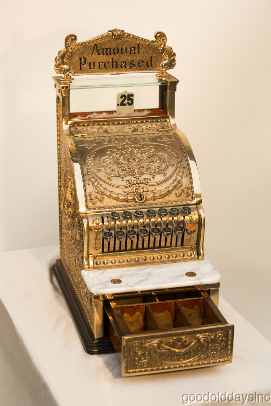 Wonderful Professionally Restored 313 National Cash Register for Candy