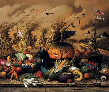 CHARLES WYSOCKI-S/N CAT print-MONTY MINDING THE STORE