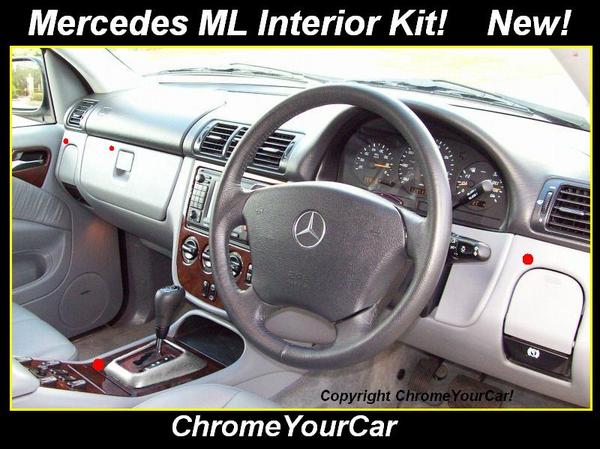 Mercedes interior trim parts