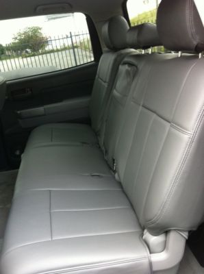 2012 Toyota tundra leather seat covers