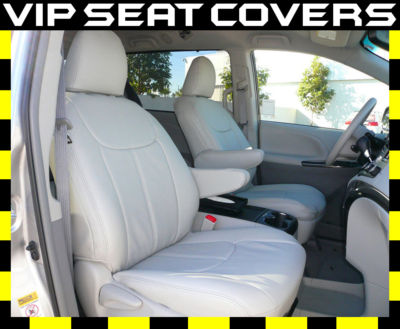 Leather seat cover for toyota sienna